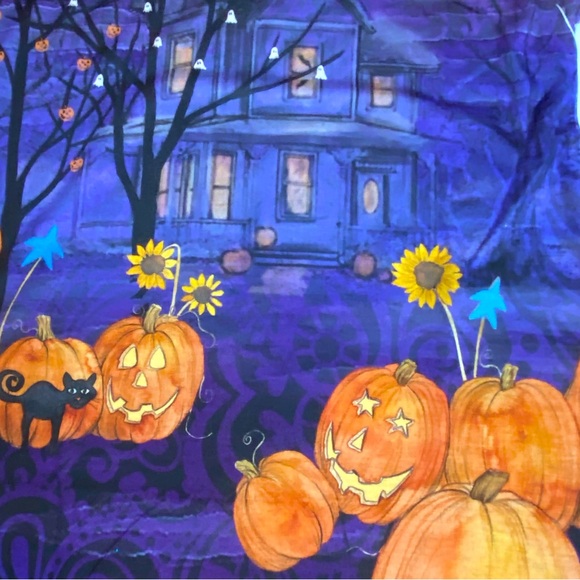 ARTISANS Halloween Graphic Scene Top Size Small - Picture 4 of 5